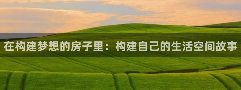 安信12正版下载：在构建梦想的房子里：构建自己的生活空间故事