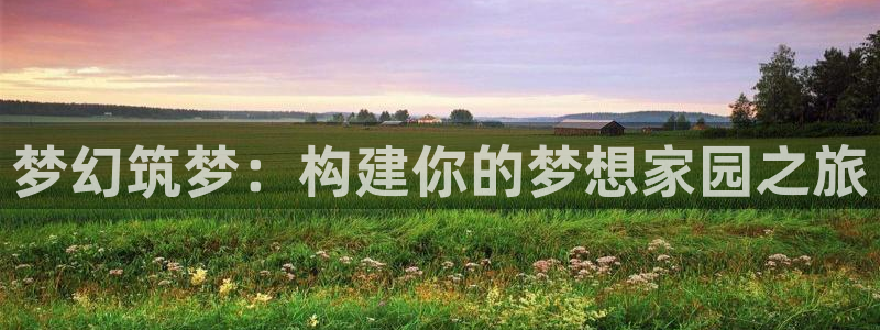 安信esp12：梦幻筑梦：构建你的梦想家园之旅