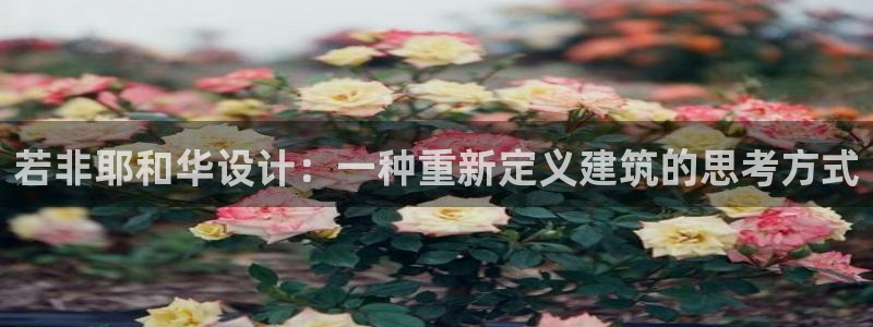 安信4娱乐去55 12：若非耶和华设计：一种重新定义建筑的思考方式