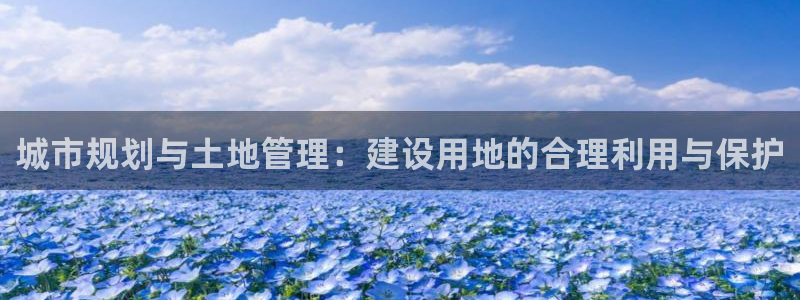 安信12是什么软件：城市规划与土地管理：建设用地的合理利用与保护