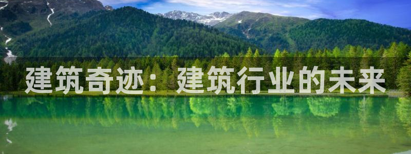 安信12是正规还是仿：建筑奇迹：建筑行业的未来