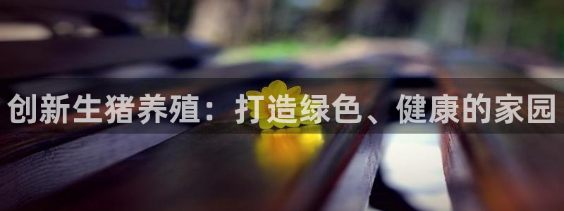 安信12赛车：创新生猪养殖：打造绿色、健康的家园