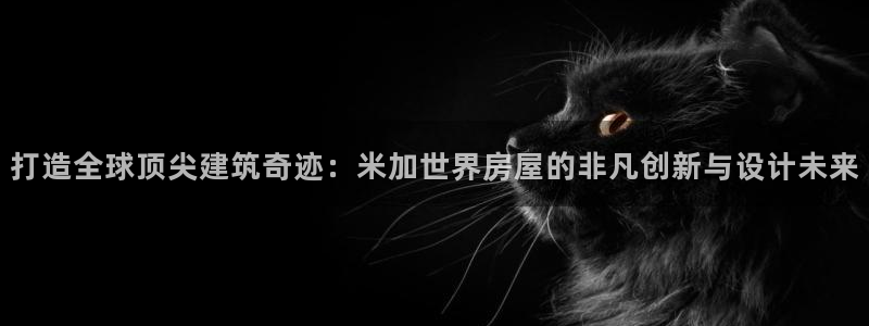 安信12周年庆：打造全球顶尖建筑奇迹：米加世界房屋的非凡创新与设计未来