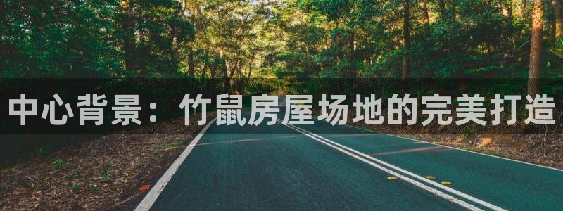 安信cw12系列：中心背景：竹鼠房屋场地的完美打造